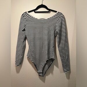 H&M Striped Body Suit